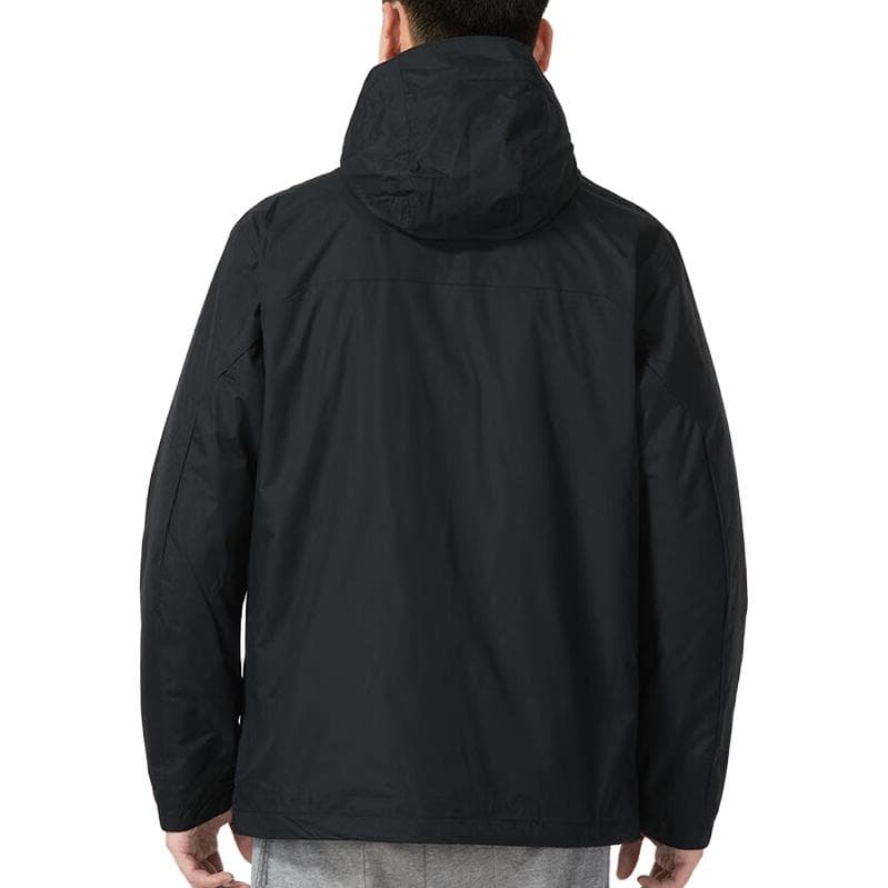 Columbia 23 Осенняя водонепроницаемая и ветрозащитная ветровка для пешего туризма, мужская черная куртка