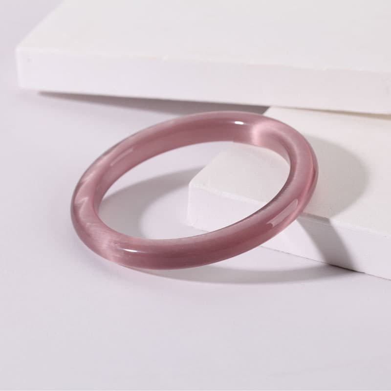 LIU GUI FU JEWELRY Женские стеклянные браслеты «кошачий глаз»