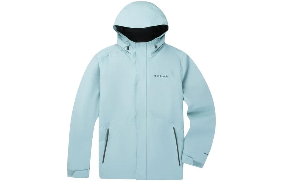 Columbia CAM HEIGHTS 2 Outdoor Hiking Waterproof And Windproof To Keep Warm Windbreaker Jacket Unisex Glacier Blue