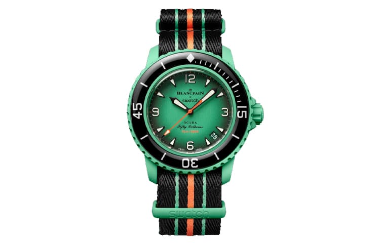 Мужские часы SWATCH 42,3 мм, бежевые, SO35S100