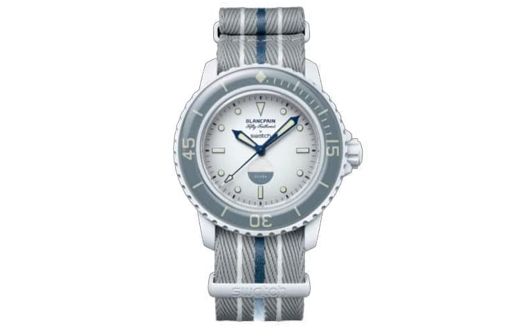 Мужские часы SWATCH 42,3 мм, бежевые, SO35S100