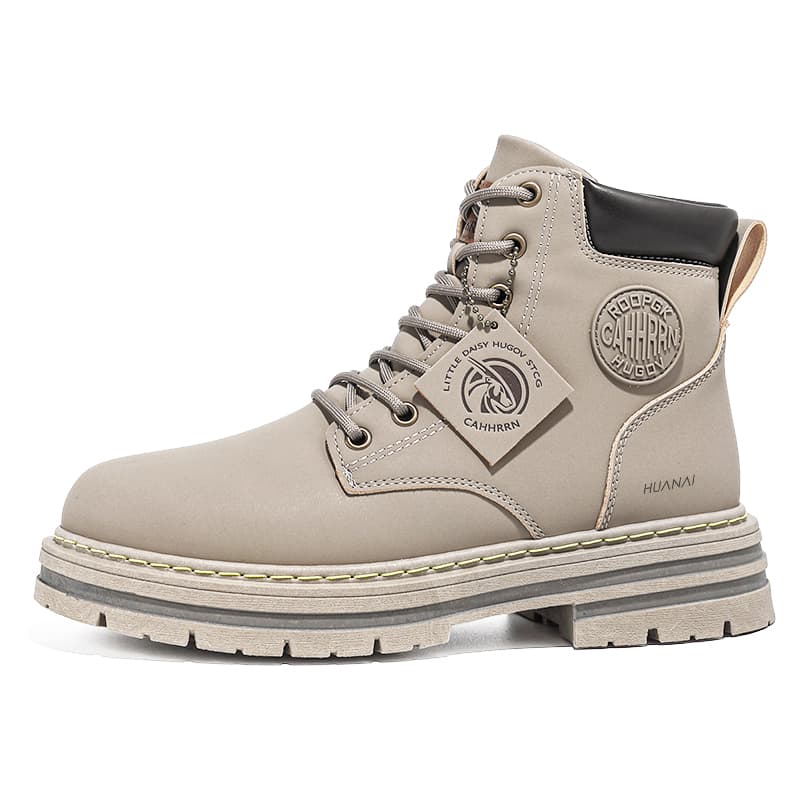 Ботинки HUANAI Martin унисекс, желтые