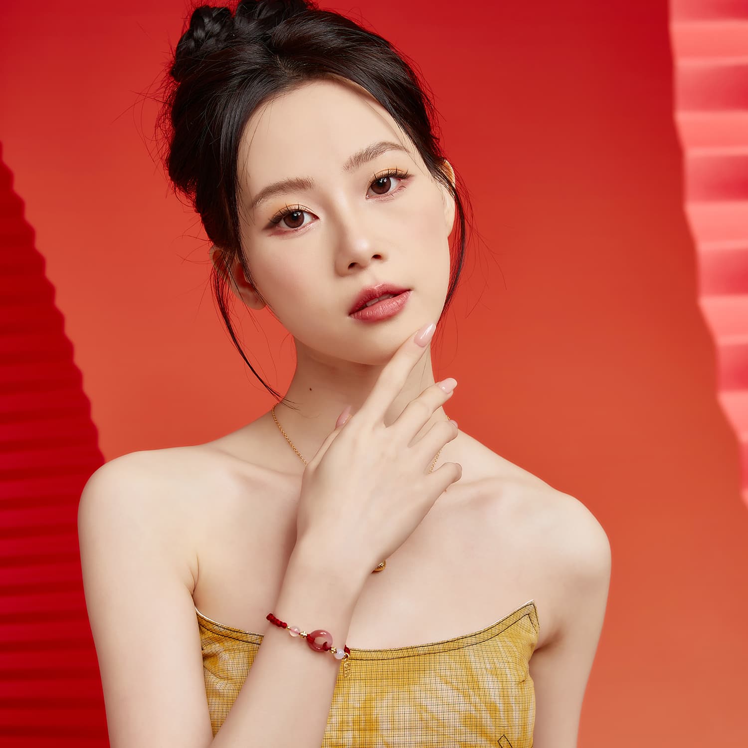 Браслеты-веревки Zeroline с агатом унисекс