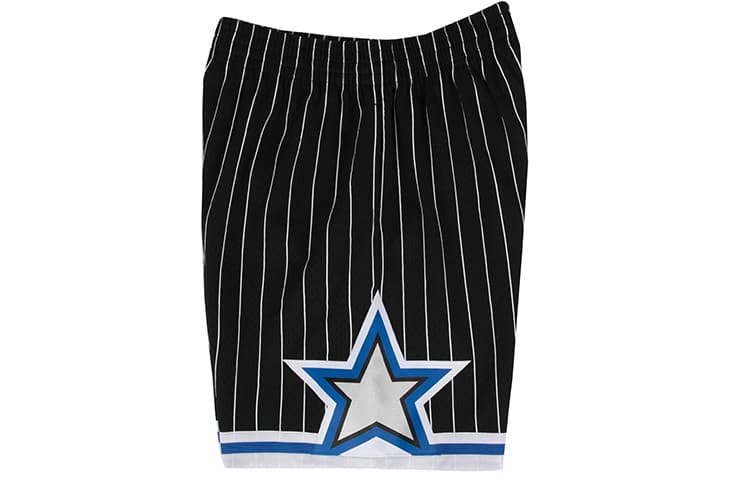 Баскетбольные шорты унисекс Mitchell & Ness, черные