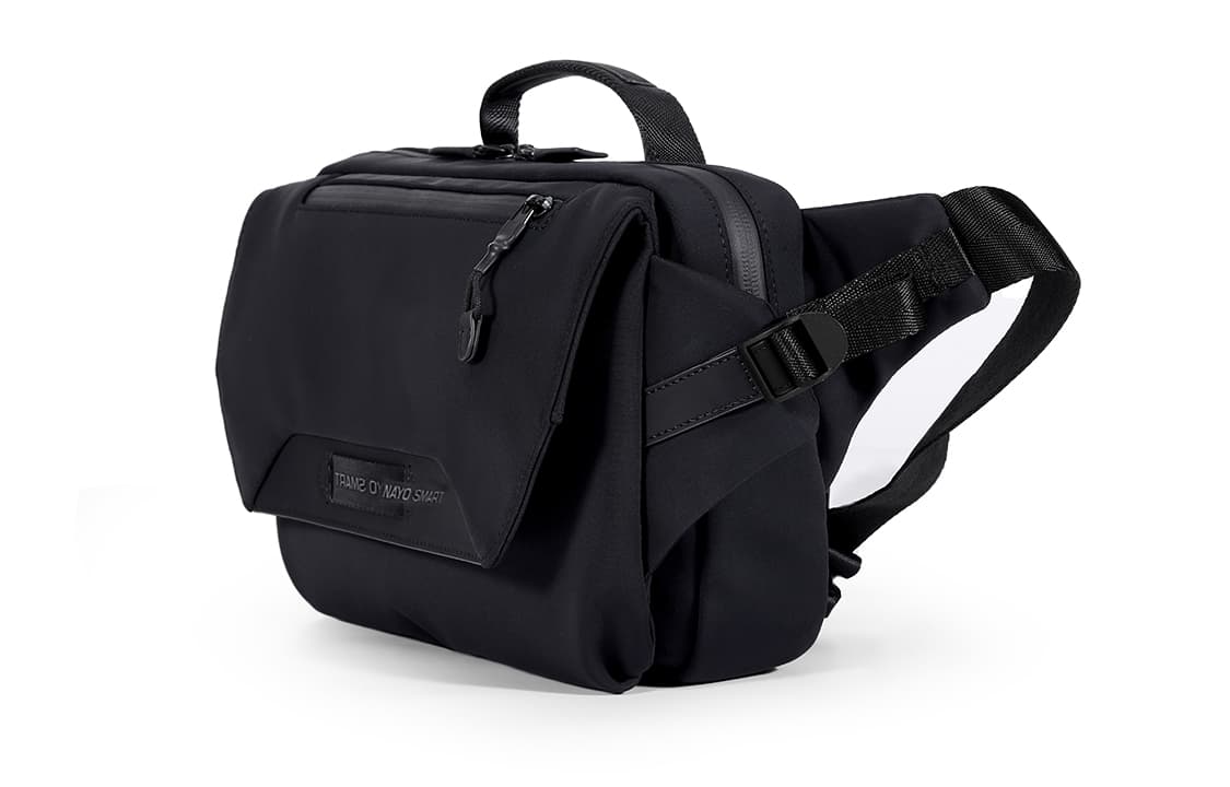 Тканевая сумка через плечо NAYO SMART, обычная мужская сумочка, серо-зеленый/темно-синий черный