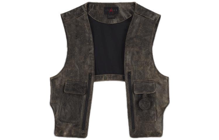 Jordan Jordan X J Balvin Collection Vest Asia Version Unisex Brown