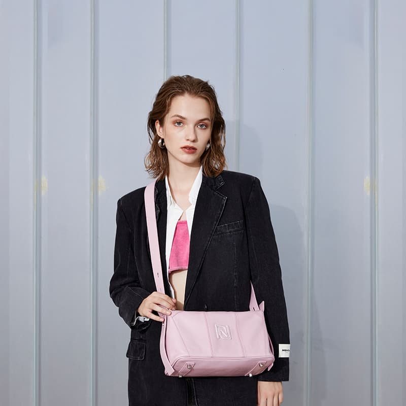 ROSA HERMOSO Масло Воск Усадка Верхняя Сумка-подушка из зернистой коровьей кожи Сумки через плечо Унисекс