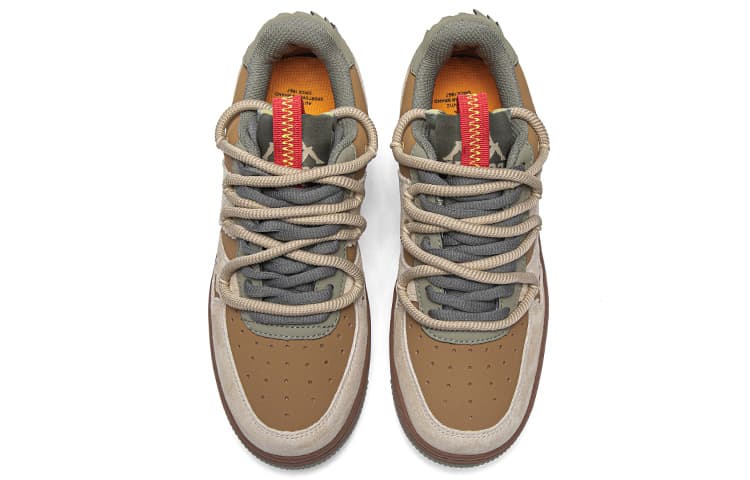 Kappa Нескользящие, устойчивые к истиранию низкие кеды для скейтборда, женские латте, кофе/бетон, серый