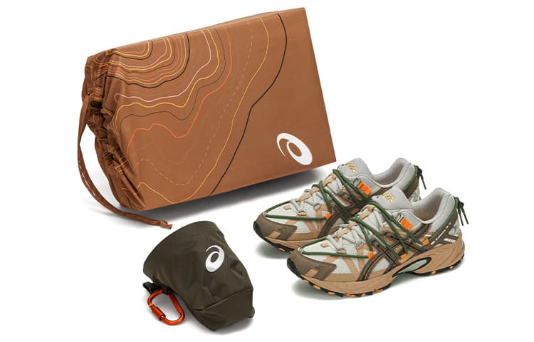 Asics Gel Kahana TR V2 Low Top Hiking Shoes Unisex Khaki