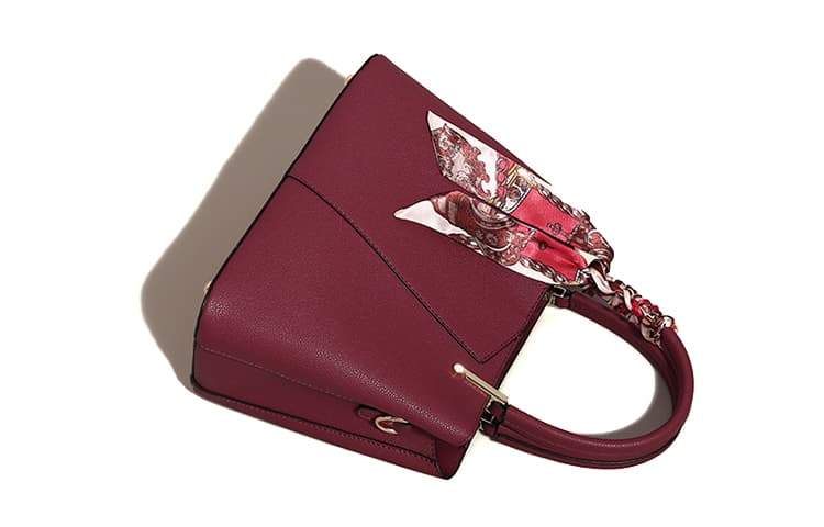 HAWA PU Сумочка среднего размера Женская Черный/Бордовый/Яшма