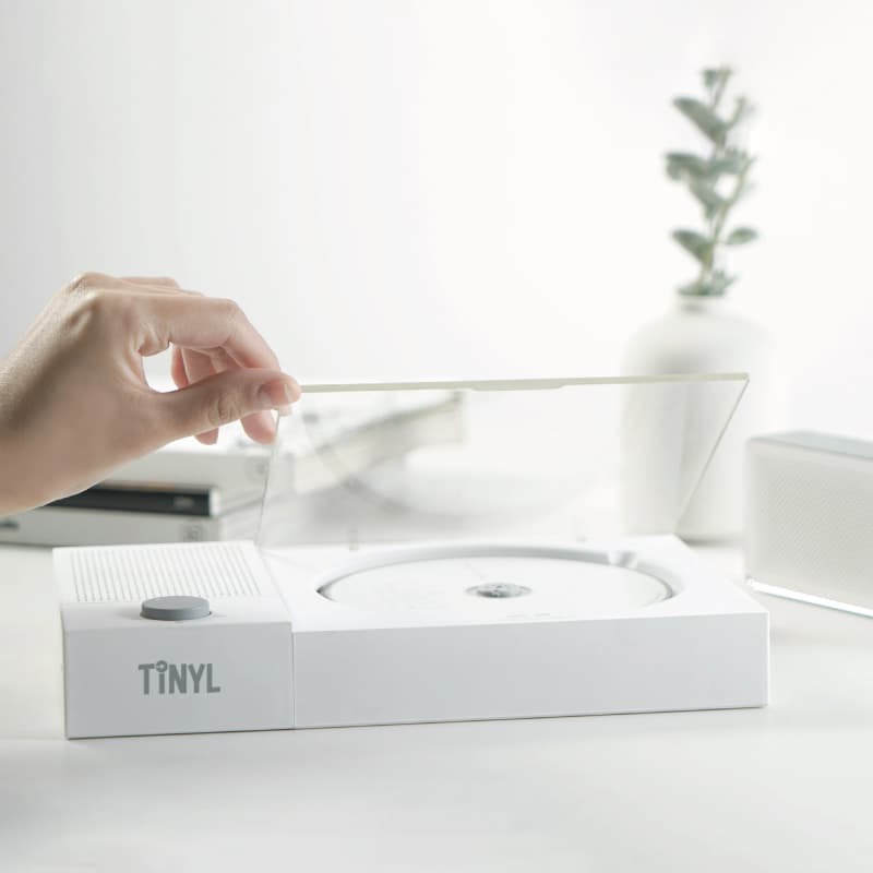 TINYL Модульный компакт-диск Bluetooth «Все в одном» Компьютеры SPLIT Plain White Japan Pioneer Movement, одна машина, три применения