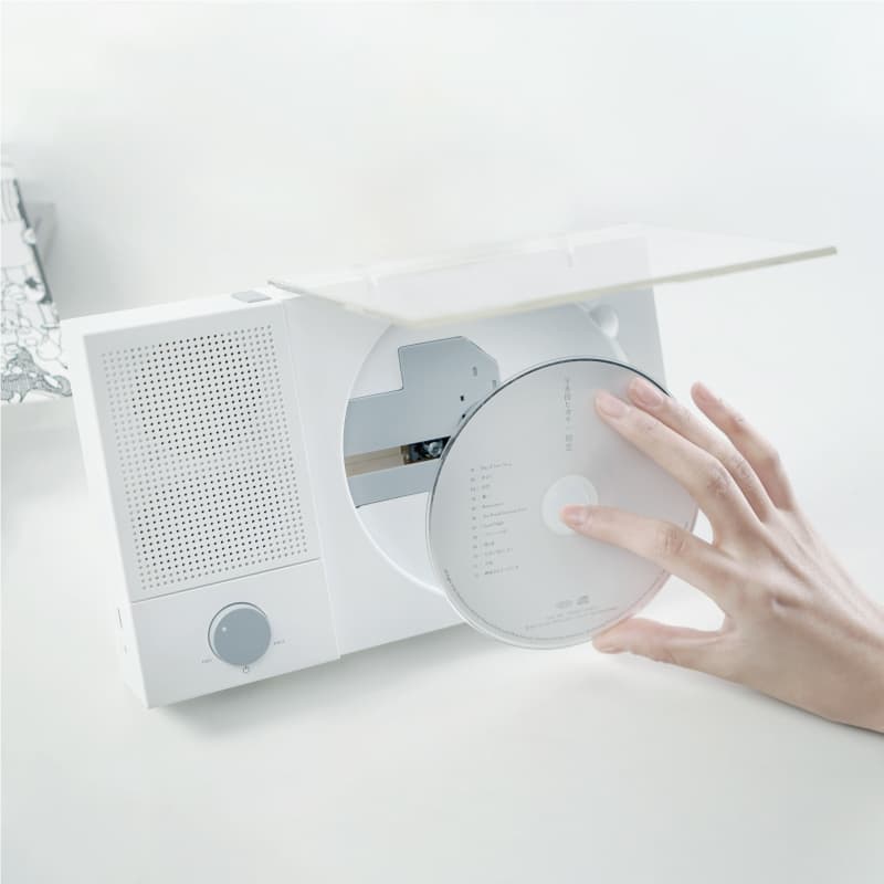 TINYL Модульный компакт-диск Bluetooth «Все в одном» Компьютеры SPLIT Plain White Japan Pioneer Movement, одна машина, три применения