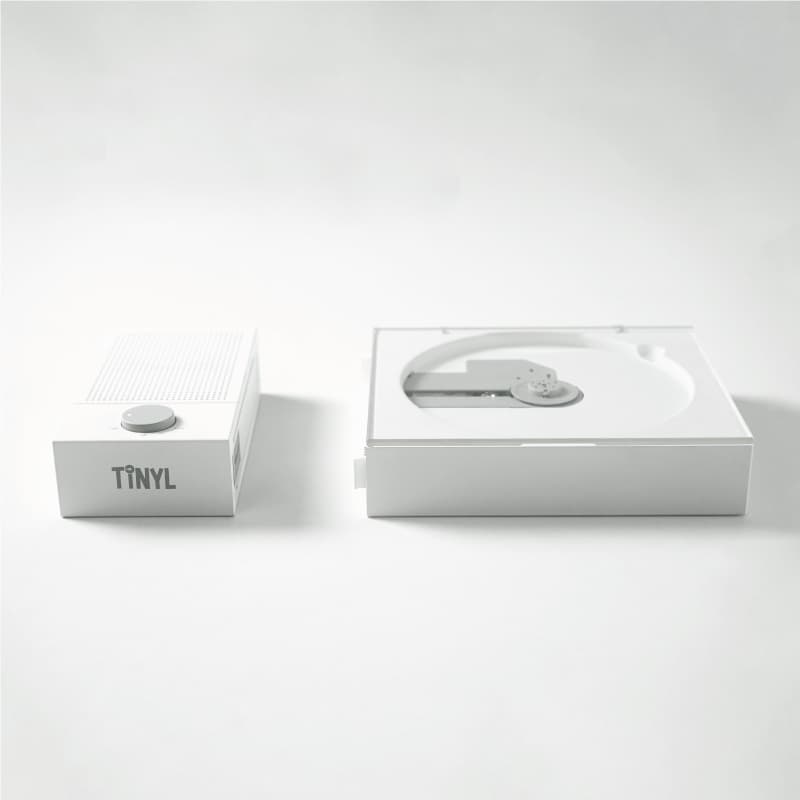 TINYL Модульный компакт-диск Bluetooth «Все в одном» Компьютеры SPLIT Plain White Japan Pioneer Movement, одна машина, три применения