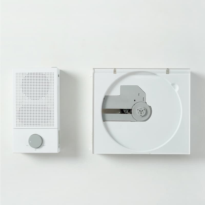 TINYL Модульный компакт-диск Bluetooth «Все в одном» Компьютеры SPLIT Plain White Japan Pioneer Movement, одна машина, три применения