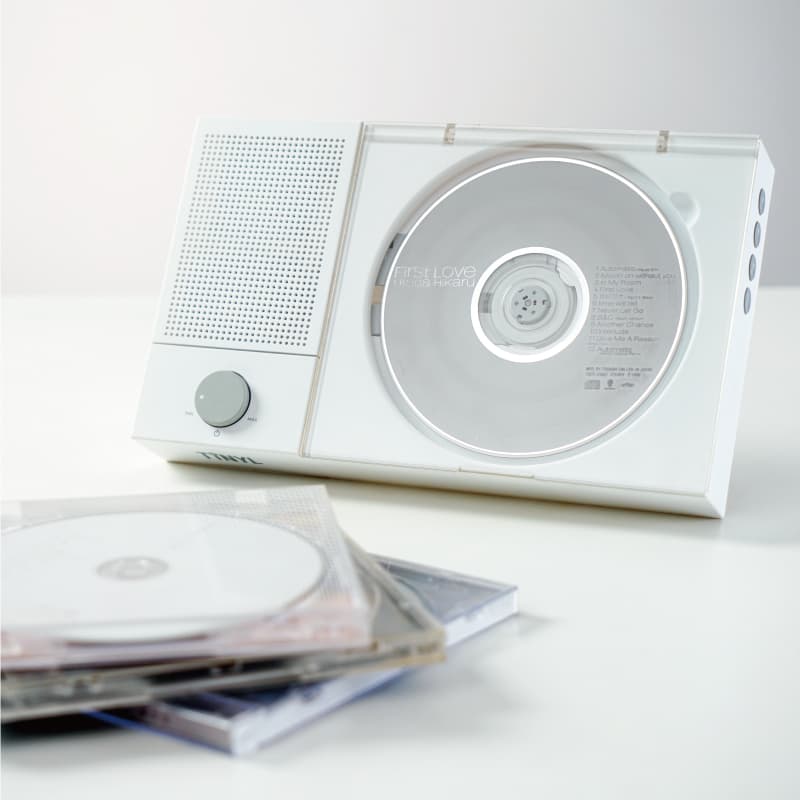 TINYL Модульный компакт-диск Bluetooth «Все в одном» Компьютеры SPLIT Plain White Japan Pioneer Movement, одна машина, три применения