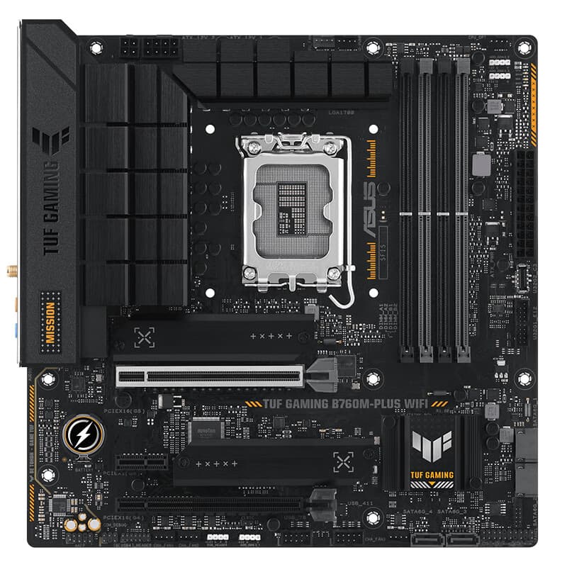 ASUS TUFGAMINGB760M PLUSWIFI Supported DDR5 Gundam Motherboard