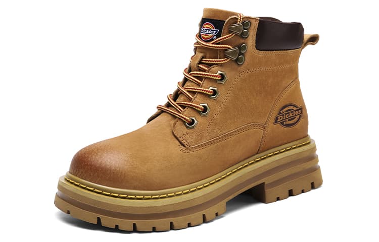 Ботинки Martin Dickies 12 см, мужские земляно-желтые