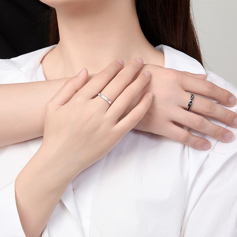 Кольца Lady Go из стерлингового серебра унисекс