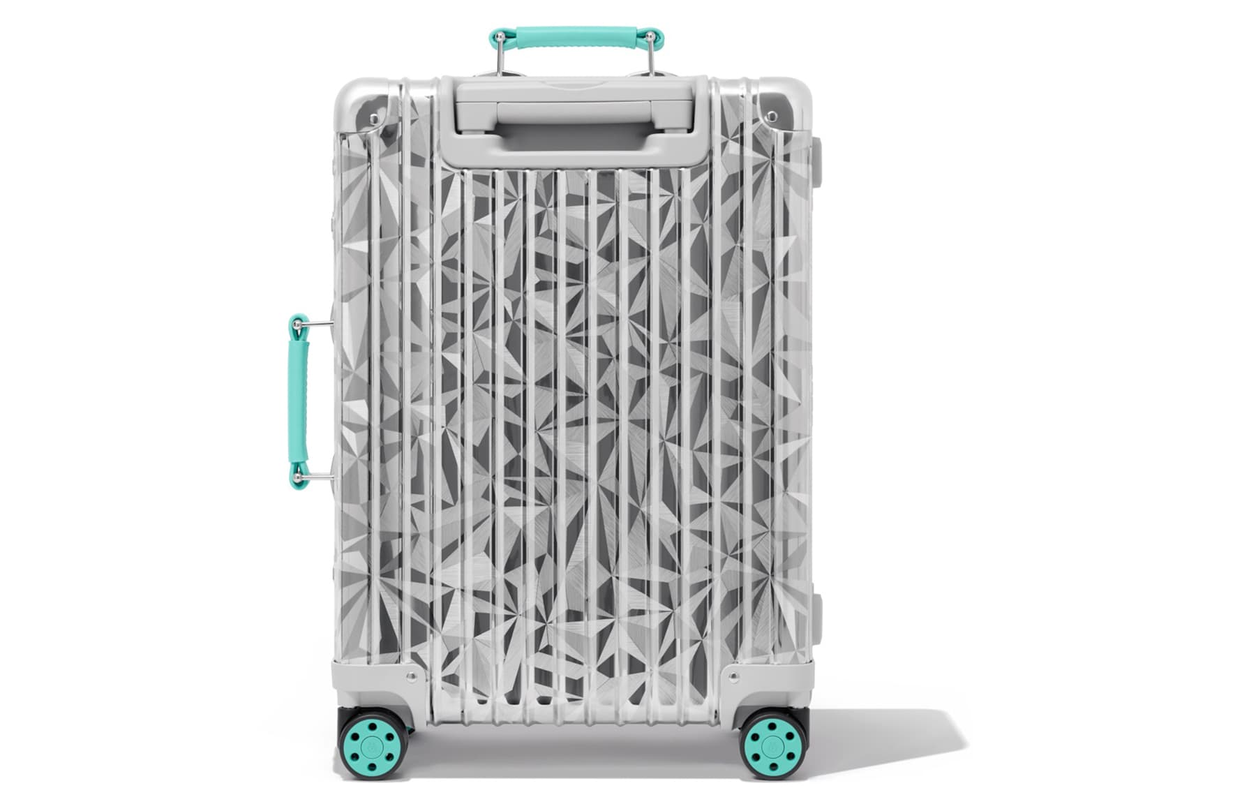 Кабина RIMOWA X Tiffany & Co. Rock Cut, серебро