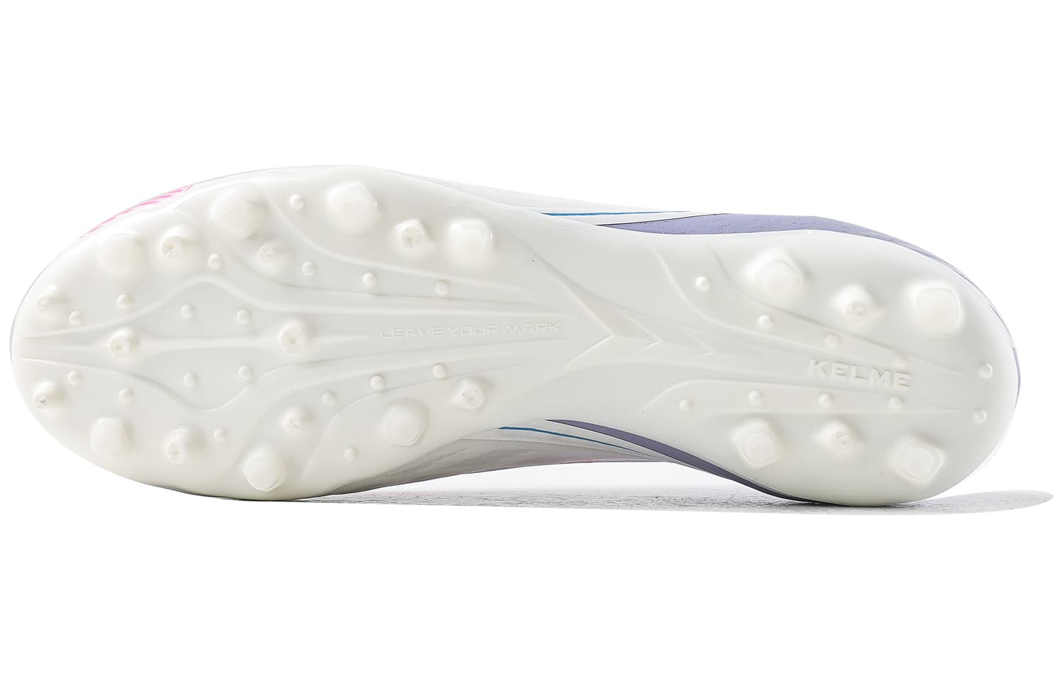 KELME Shadow 1.5 футбольные бутсы унисекс низкие белые фиолетовые