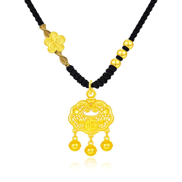 Золотое колье женское KING TAI SANG