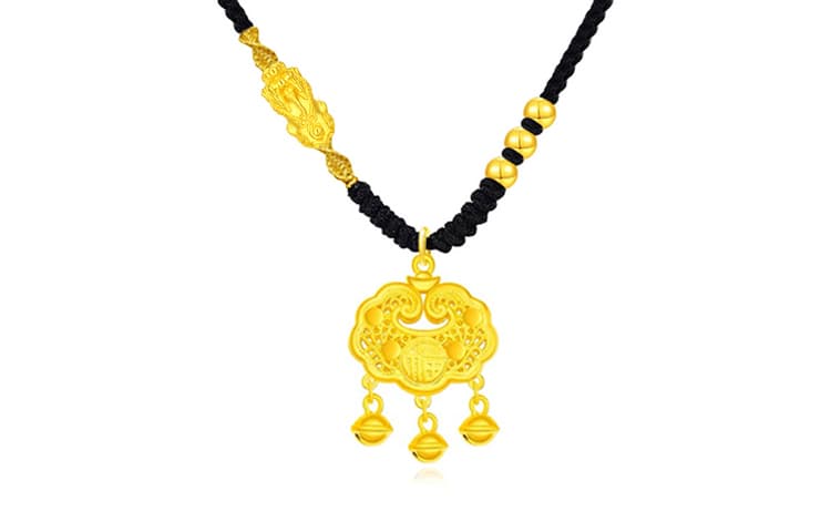Золотое колье женское KING TAI SANG