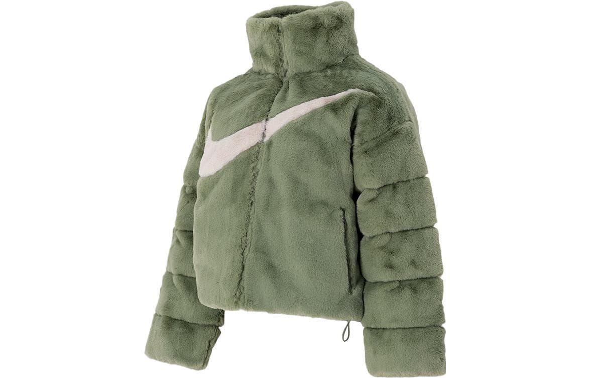 Nike Velvet Jackets Women's Green