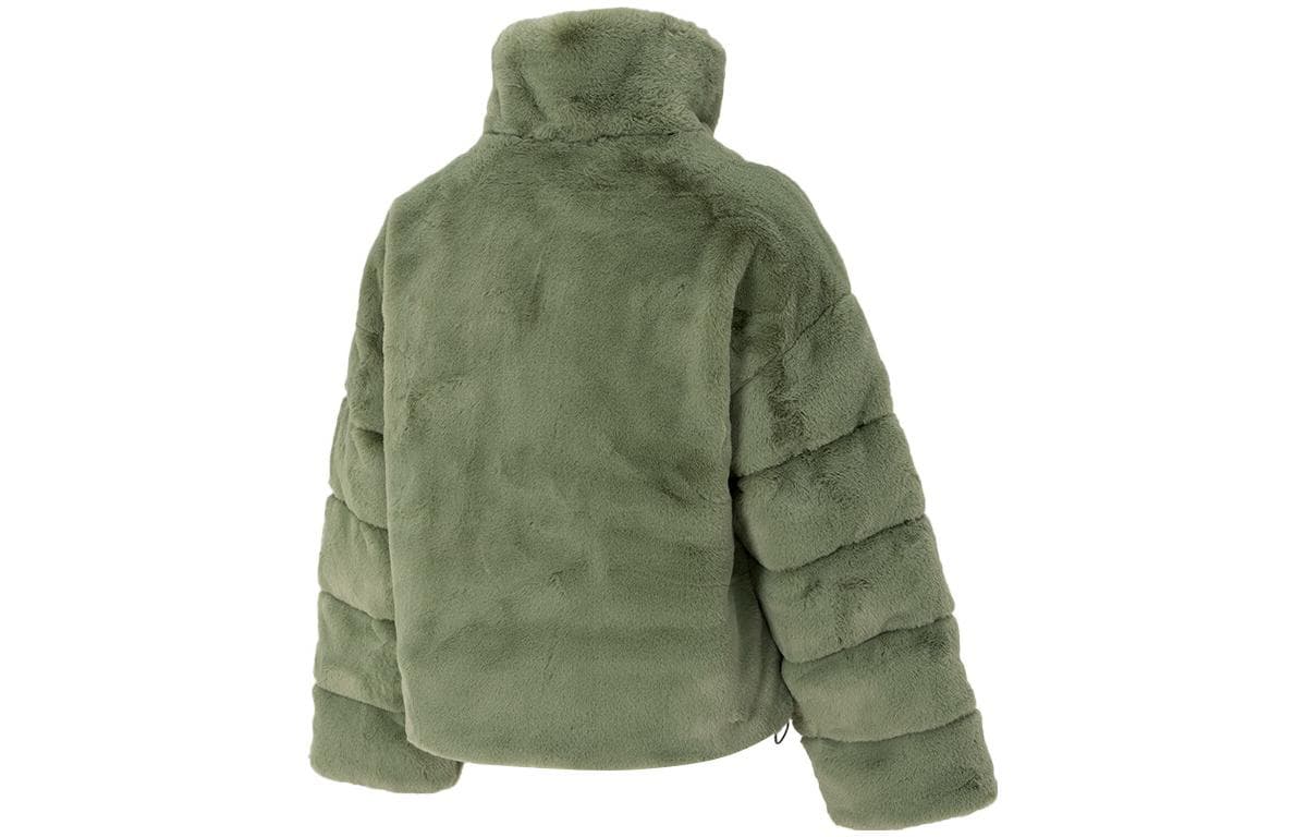 Женские бархатные куртки Nike, зеленые