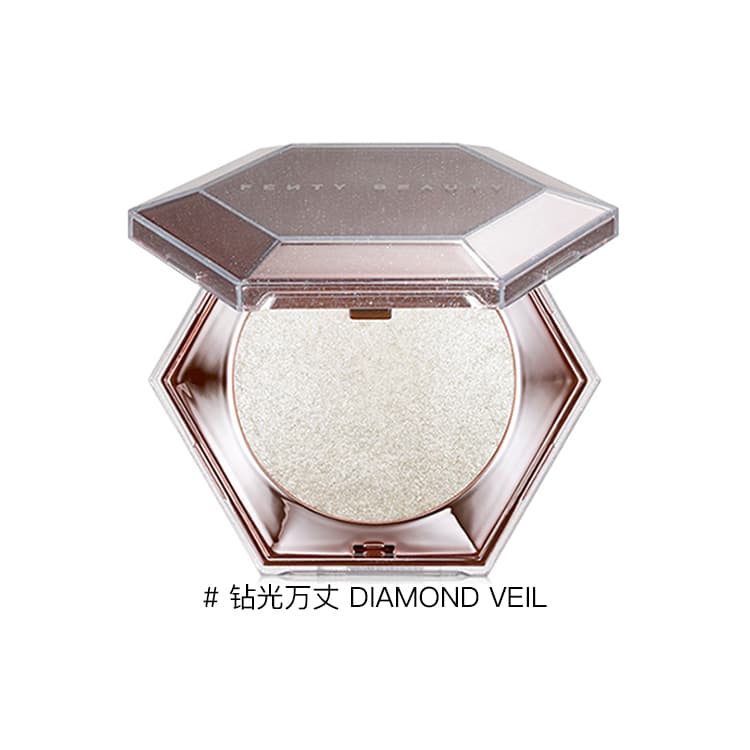 FENTY BEAUTY 3D Diamond Highlighter Powder натуральный стойкий без переноса контуринг 8 г
