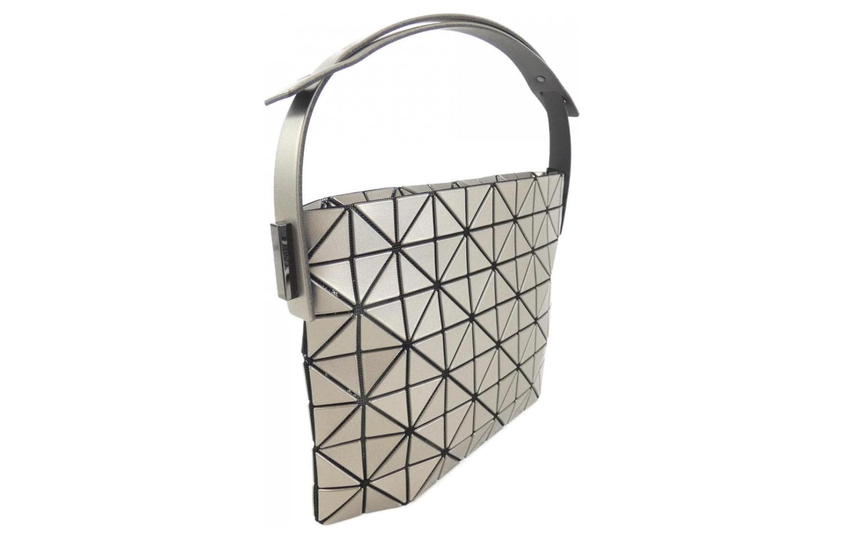 ISSEY MIYAKE Большая сумка из поливинилхлоридной смолы, сумка для покупок, сумочка, сумка на плечо женская, металлик