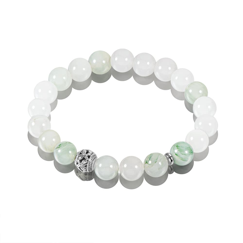 SWEET PLANET Обсидиановый парный браслет из бисера унисекс