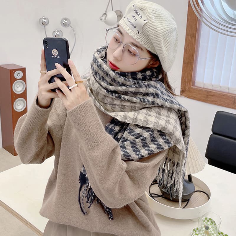 XNKW вязаные шарфы унисекс