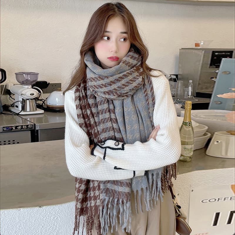 XNKW вязаные шарфы унисекс