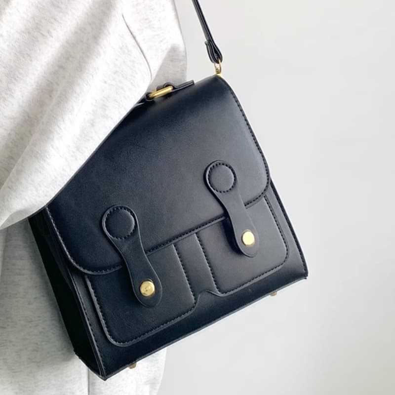 MARKANGARO PU Маленькая квадратная сумка, сумочка, рюкзак среднего размера, женский черный/кофейный