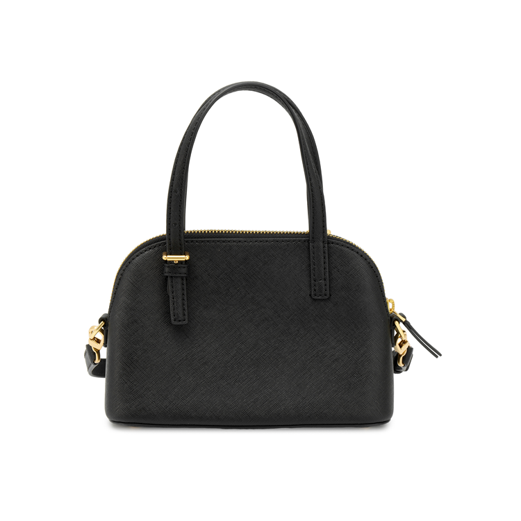 TORY BURCH Emerson Кожаная Сумка Dome Сумка на одно плечо Женская Черная