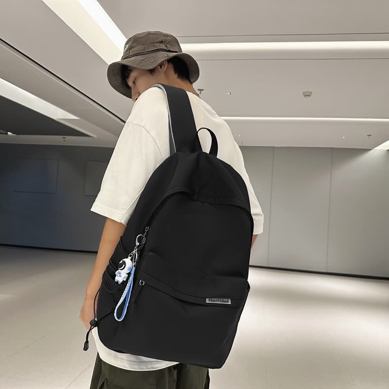 Рюкзак Deli Bear из нейлона, большой, белый/черный