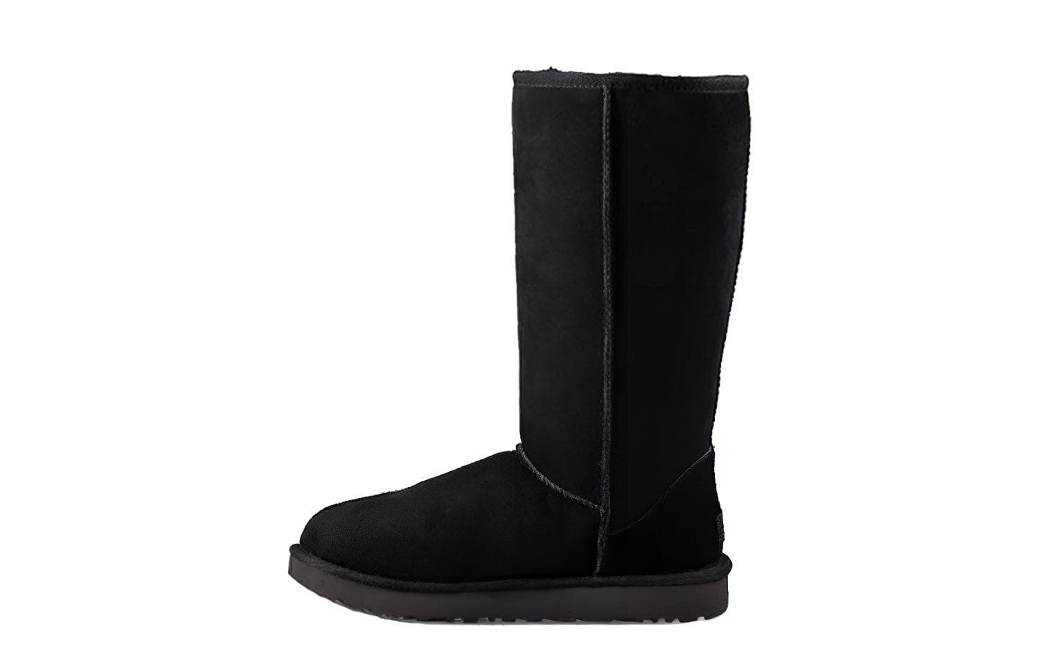 UGG Classic Tall Ii Black Fleece Lined Women's