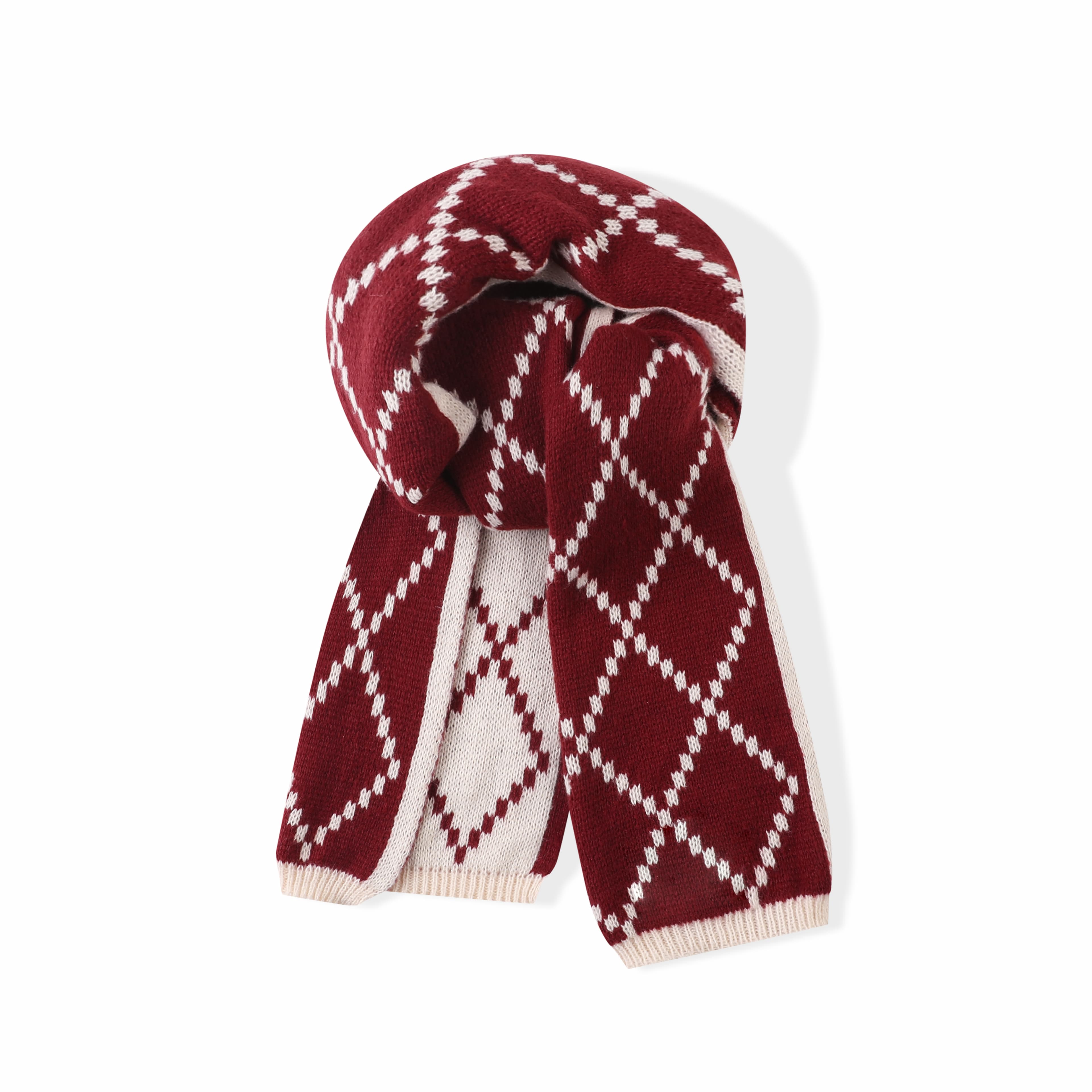 Трикотажные шарфы JW из полиэстера унисекс