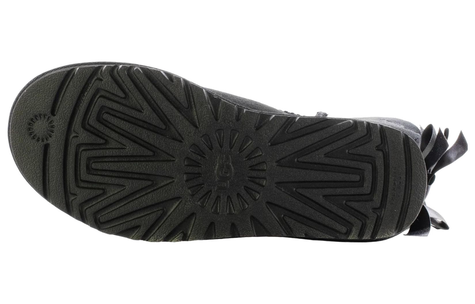 Ботинки UGG Bailey Bow Ii, черные, женские