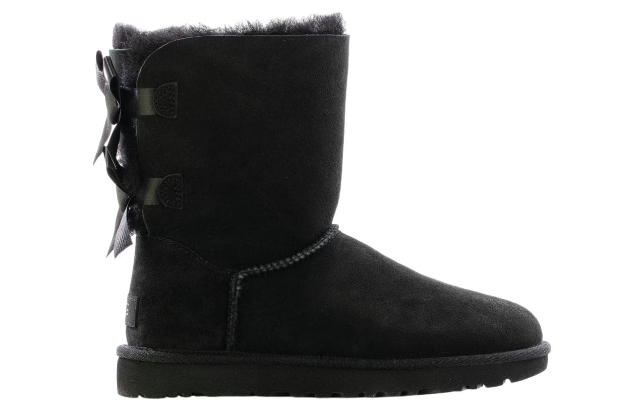 Ботинки UGG Bailey Bow Ii, черные, женские