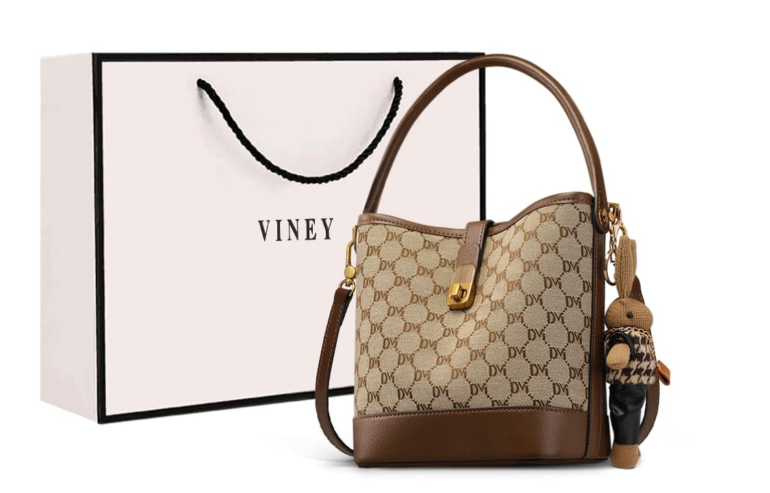 Тканевая сумка VINEY, средняя женская, цвета хаки