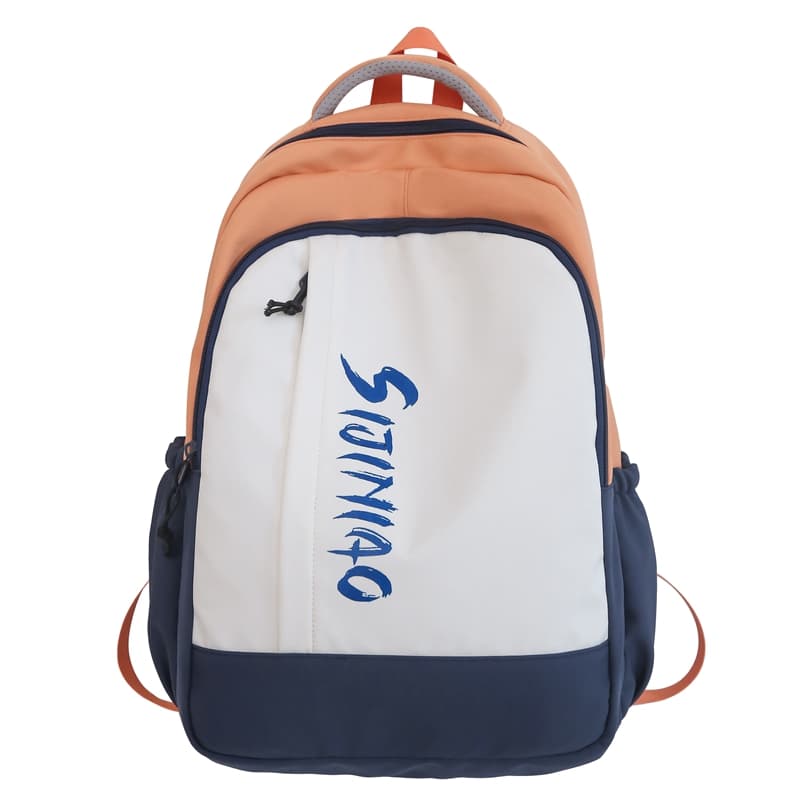 Рюкзак Deli Bear из нейлона унисекс, черный/фиолетовый/красный/оранжевый/зеленый