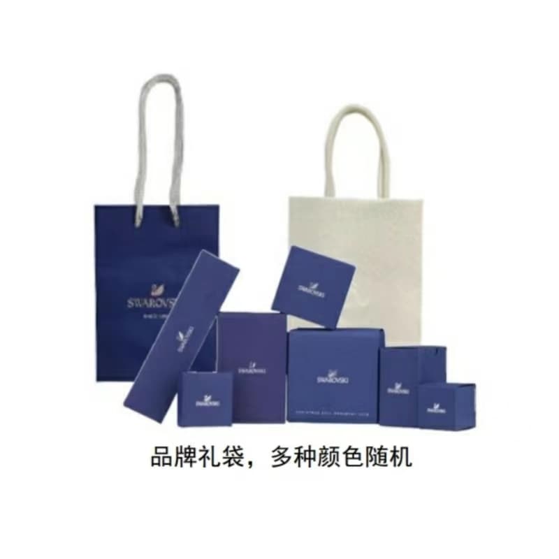 Ожерелья с искусственными кристаллами Swarovski, женские, белые