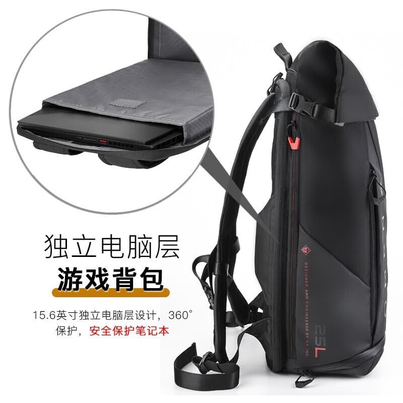 Сумка для ноутбука HP HUIPU Oxford с двойным плечом, совместимость с 17,3-дюймовым Dark Shadow Elf 5/6/7/8/9/Plus MT83AA