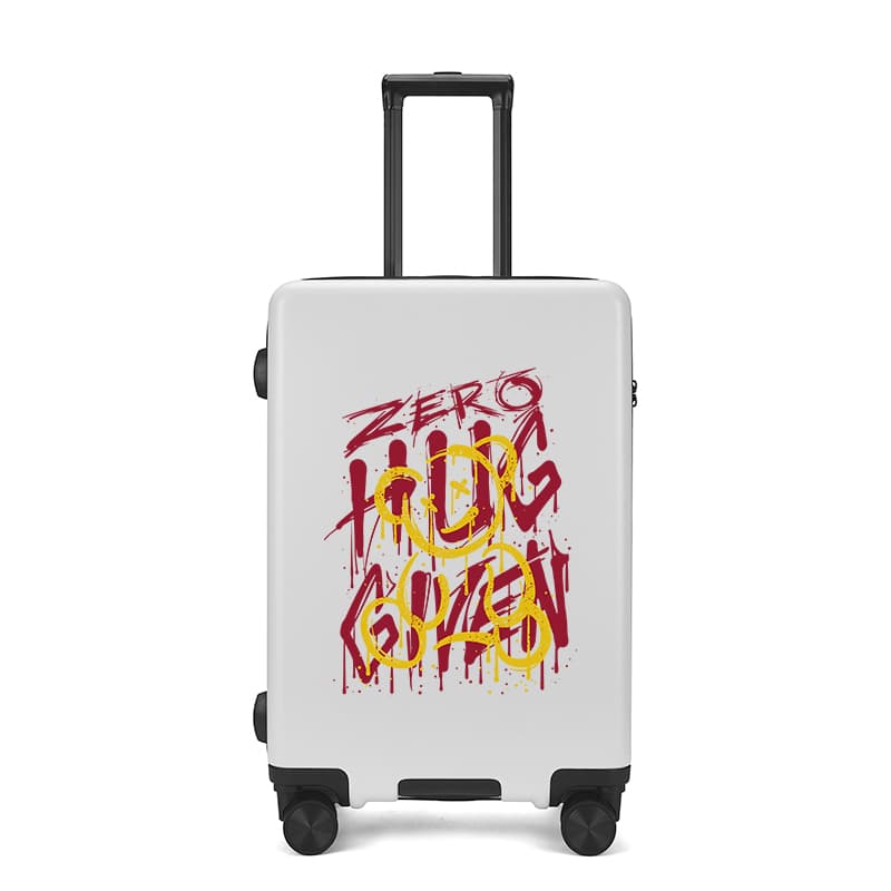 BLAN BUNNY ABS+PC Trolley Bag 20 Inch 24 Inch 26 Inch 22 Inch Unisex White/Yellow/Black/Red