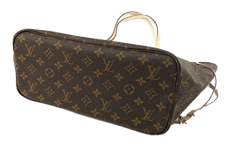 LOUIS VUITTON Neverfull MM Monogram Сумка-тоут Женская Коричневый/Вишневый