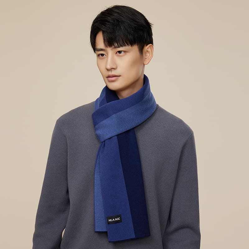 HLA содержит шерстяные вязаные шарфы унисекс