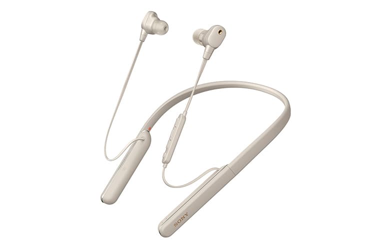 SONY WI 1000XM2 Wireless Bluetooth, High Sound Quality Neck mounted Passive Noise Cancellation Headphones