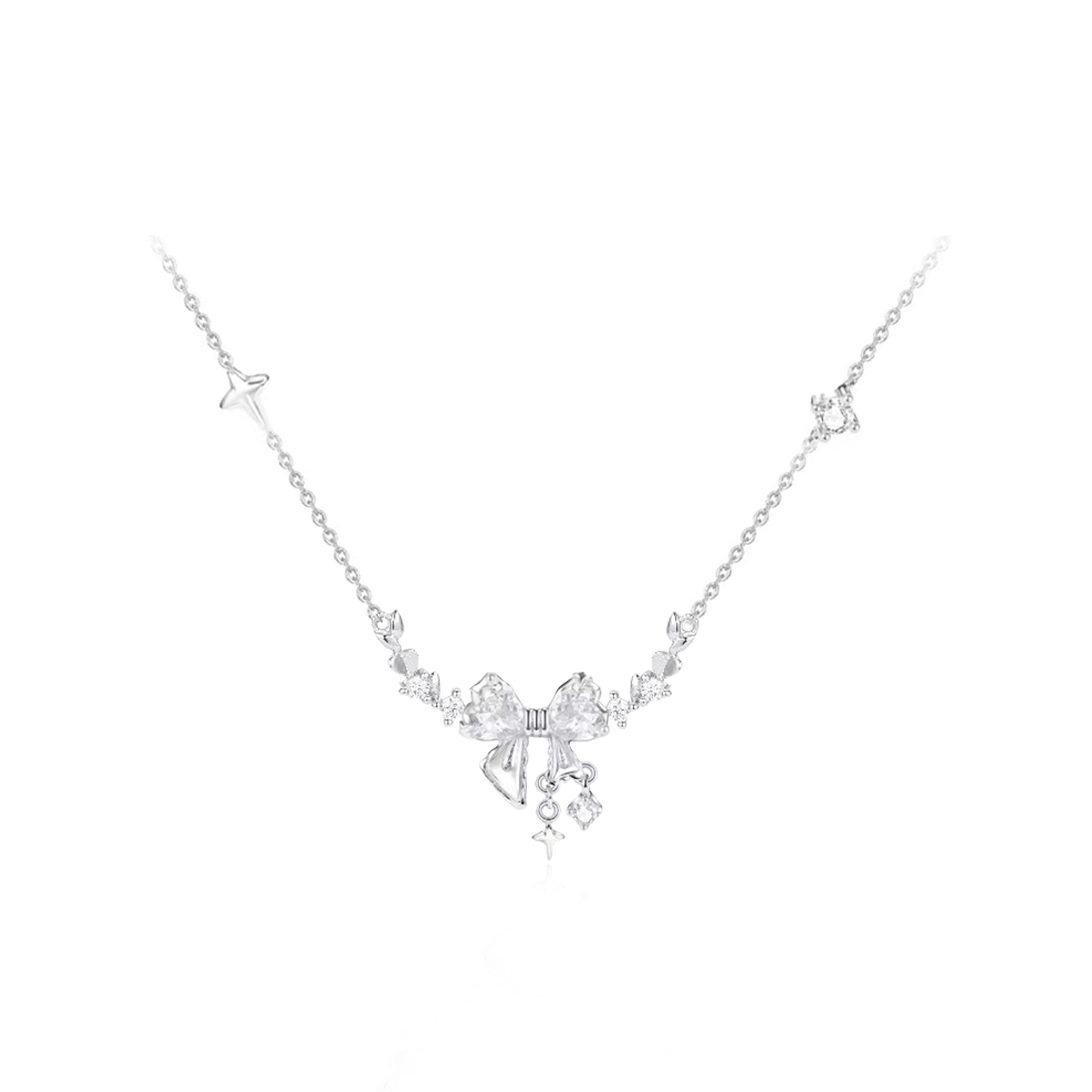 Женские изящные серебряные ожерелья OSSINMI S999