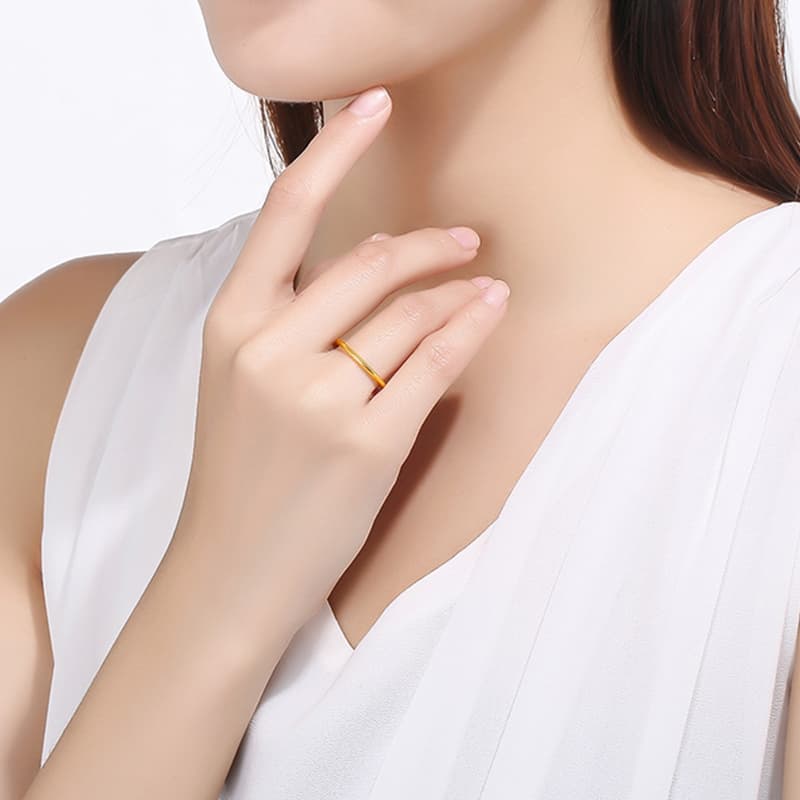 КИТАЙ ЗОЛОТО Кольцо Унисекс